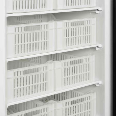 Armoire congélateur professionnelle de stockage 1 porte pleine - Tefcold - UF600 W/BASKETS