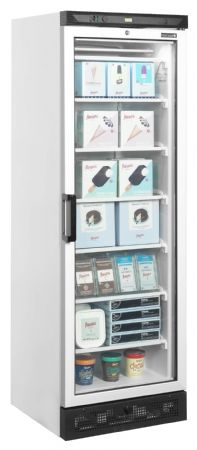 Armoire réfrigérée négative congélateur vertical de vitrine 1 porte vitrée - Tefcold - UFFS371G