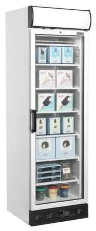 Armoire réfrigérée négative congélateur vertical de vitrine 1 porte vitrée - Tefcold - UFFS371GCP