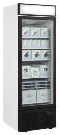 Armoire réfrigérée négative congélateur vertical de vitrine 1 porte vitrée - Tefcold - UFSC1450GCP NF