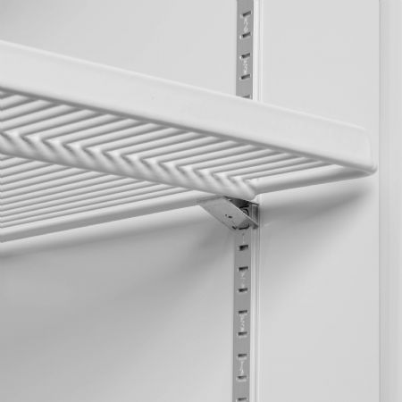 Armoire réfrigérée négative congélateur vertical de vitrine 1 porte vitrée - Tefcold - UFSC1450GCP NF Silver