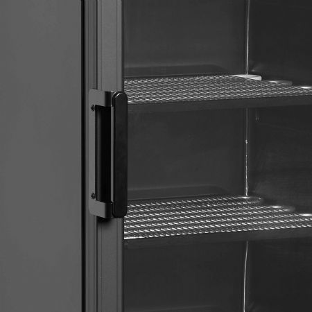 Congélateur vitré noire 1 porte vitrée chauffée - Tefcold - UFSC371G Black