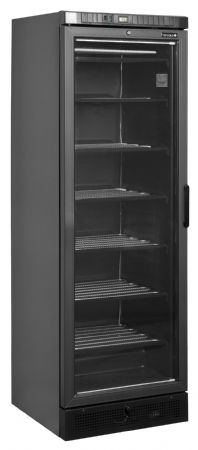 Armoire réfrigérée négative ouverture vers la gauche 1 porte vitrée chauffée - Tefcold - UFSC371G Black L/H