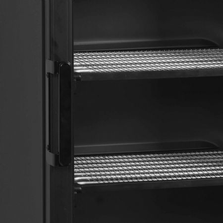 Congélateur vitré noire 1 porte vitrée chauffée - Tefcold - UFSC371GCP Black