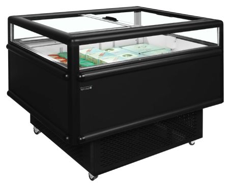 Réfrigérateur/congélateur noir 165 L -2 à 5 / -24 à -18 °C - Tefcold - UHD201 /Black