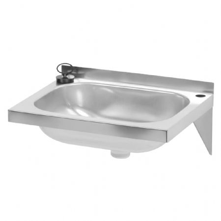 Lavabo mural à poser au mur avec système de fixation mural