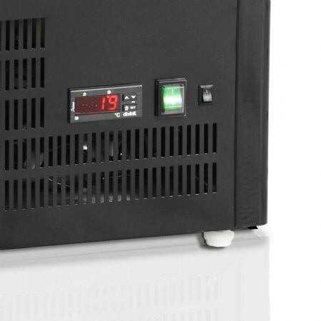 Armoire réfrigérée vitrine pour comptoir positive Noire - Tefcold - UPD80-BLACK
