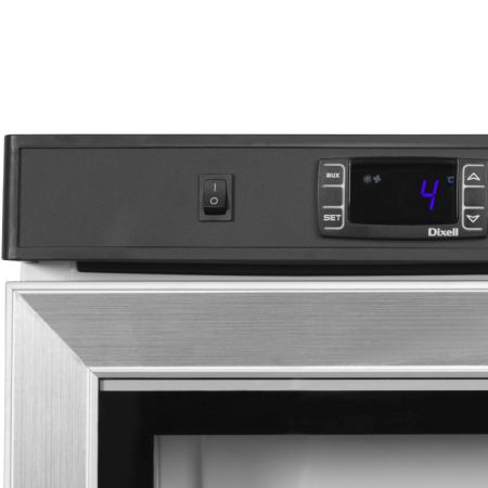 Réfrigérateur vitré Blanche 1 porte vitrée positive - Tefcold - UR200SG