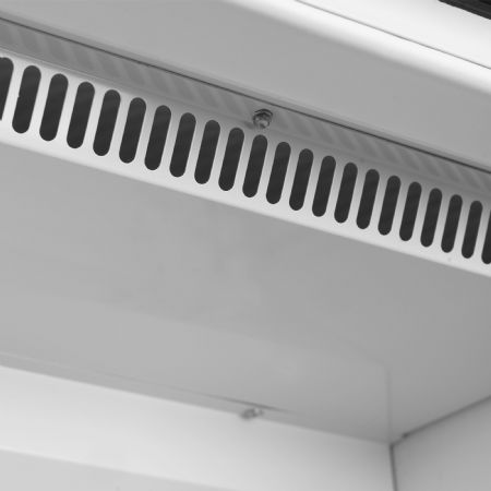 Refroidisseur de stockage 1 porte pleine Blanche positive - Tefcold - UR200X1