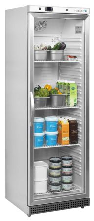 Réfrigérateur vitré 1 porte vitrée Blanche positive - Tefcold - UR400SG