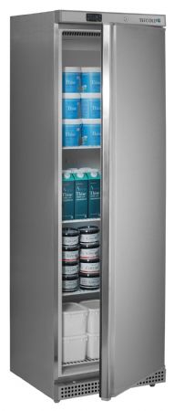 Refroidisseur de stockage 1 porte pleine inox 350 L -2 à +8 °C - Tefcold - UR400X1