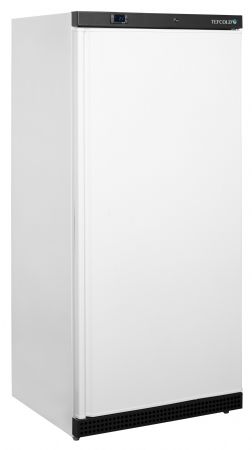 Refroidisseur de stockage 1 porte pleine blanc 420 L +2 à +10 °C - Tefcold - UR550
