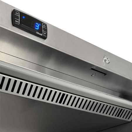 Refroidisseur de stockage GN2/1 - 1 porte pleine inox 570 L 0 à +8 °C - Tefcold - UR600SS