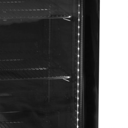 Rafraîchissoir à caviar 1 porte vitrée positive Noire - Tefcold - UR90G-SUB ZERO