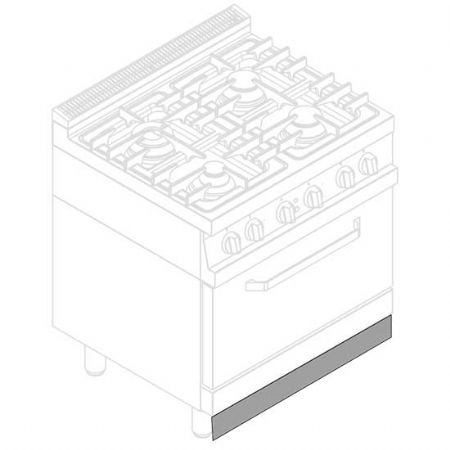 Plinthe pour 1200 mm module