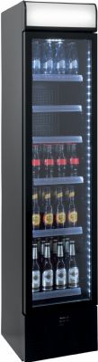 Armoire à boissons noire 1 porte vitrée 0/ +7°C - 135L Armoire à boissons noire 1 porte vitrée 0/ +7°C - 135L