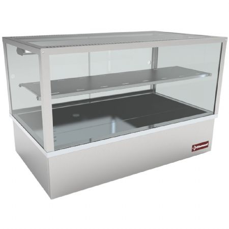 Bain-marie panoramique capacité 3 GN 1/1 1030x650x675 mm - Diamond Promo - VBME-3X
