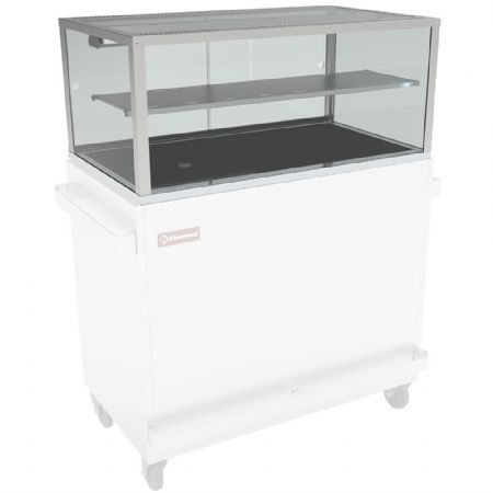 Bain-marie panoramique capacité 3 GN 1/1 1030x650x675 mm - Diamond Promo - VBME-3X