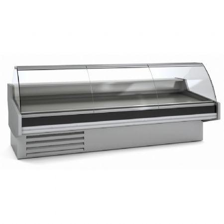 Vitrine rfrigre avec vitre relevable -1 / +5C (M1) profondeur 1200mm - 3810x1215x1245mm