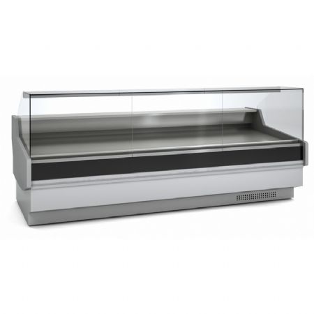 Vitrine rfrigre avec vitre relevable -1 / +5C (M1) profondeur 1200mm - 3810x1215x1245mm