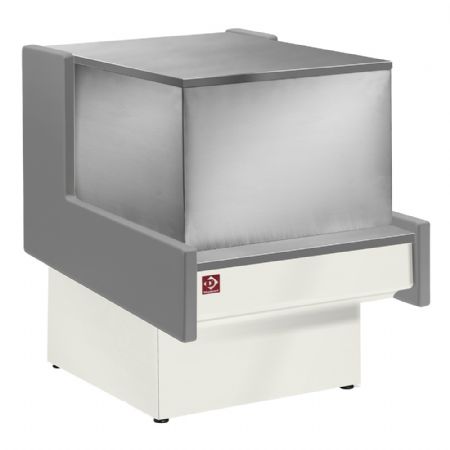 Élément caisse professionnel gris et blanc 1000x980x487/915 mm - Diamond - VET-1000/E8