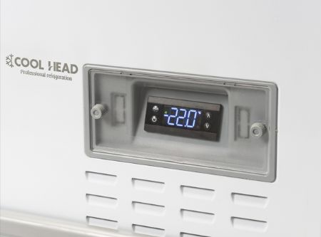 Conglateur bahut a double couvercle vitr coulissant -15 / -18 C - 783L
