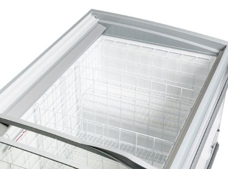 Conglateur bahut a double couvercle vitr coulissant -15 / -18 C - 783L