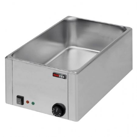 Bain-marie électrique de comptoir dimensions GN 1/1 cuve  plage de température 30 à 90 °C alimentation monophasé