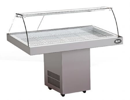 Vitrine réfrigérée à poissons froid statique 940 mm - Afi-Collin-Lucy - VP-099-K