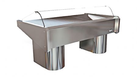 Vitrine rfrigre poissons sur socle - largeur 2000mm