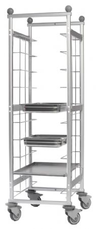Chariot Porte assiette échelle Dural 10 niveaux - Redfox - VR 10 GN Chariot Porte assiette échelle Dural 10 niveaux - Redfox - VR 10 GN