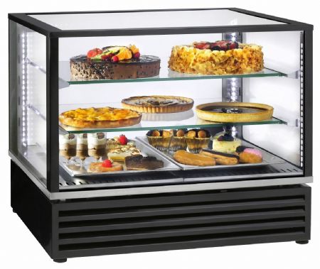 Vitrine réfrigérée professionnelle Monophasé 390 W - Sofraca - VR8002GN