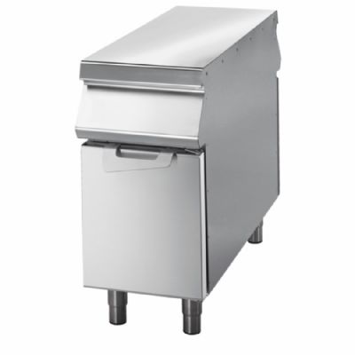 lment neutre sur coffre avec porte et 1 tiroir latral - 1100 x 400 x 870 mm