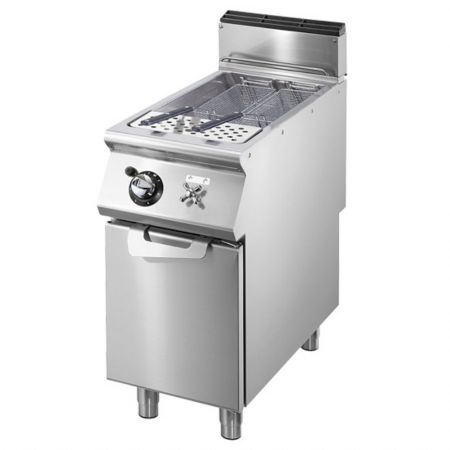 Cuiseur à pâte gaz à poser, 1 bac GN 2/3, capacité 1 x 26 litres - Virtus - VS7040CPGS