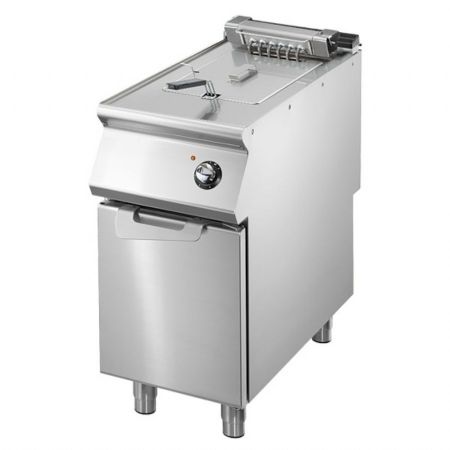 Friteuse cuisine pro profondeur 700 électrique Triphasé, capacité 1 x 10 litres, 9 kW - Virtus - VS7040FRE10 Friteuse cuisine pro profondeur 700 électrique Triphasé, capacité 1 x 10 litres, 9 kW - Virtus - VS7040FRE10