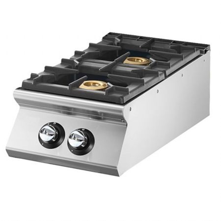 Fourneau profondeur 700 gaz 2 brûleurs 9,2 kW - Virtus - VS7040PCGT Fourneau profondeur 700 gaz 2 brûleurs 9,2 kW - Virtus - VS7040PCGT