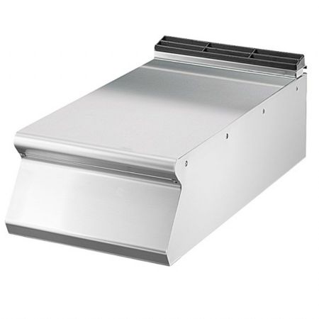 Élément neutre ligne de cuisson 700 top en acier inoxydable 400x730x250 mm - Virtus - VS7040PLT