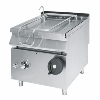 Sauteuse basculante gaz et �lectrique cuve en inox capacit� 60 L