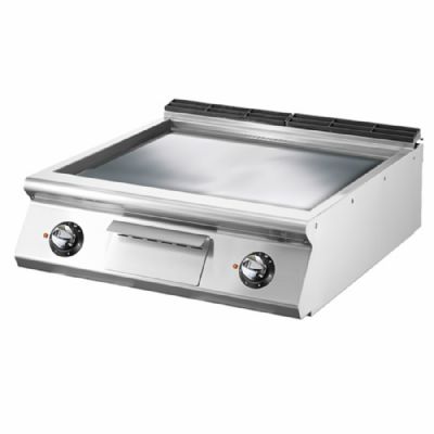 Plancha �lectrique lisse chrom�e triphas�e surface 670x530 mm
