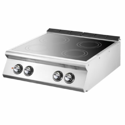 Plaque induction triphasée à poser 4 foyers diamètre 220 mm puissance 14 kW Plaque induction triphasée à poser 4 foyers diamètre 220 mm puissance 14 kW