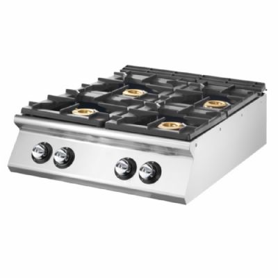 Cuisinière gaz posable 4 foyers - puissance 24 kW Cuisinière gaz posable 4 foyers - puissance 24 kW