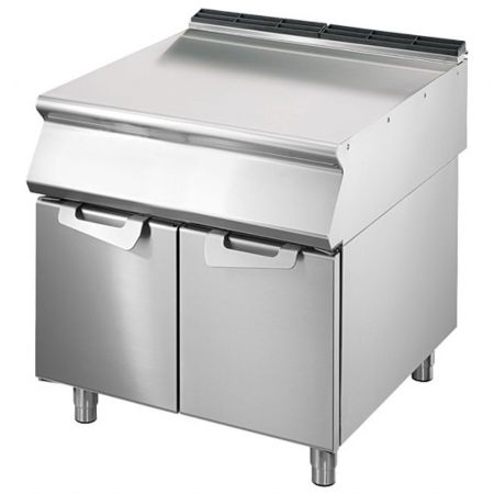Élément neutre ligne de cuisson 700 sur coffre portes et 1 tiroir en acier inoxydable AISI 304 800x730x870 mm - Virtus - VS7080PLCP