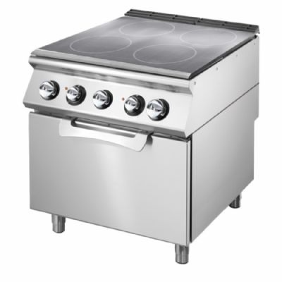 Plaque coup de feu électrique sur four statique GN 2/1 à 4 zones Plaque coup de feu électrique sur four statique GN 2/1 à 4 zones