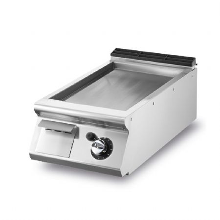 Plaque à snacker pro profondeur 900 gaz plaque lisse chromée 10,5 kW - Virtus - VS9040FTGVCRT Plaque à snacker pro profondeur 900 gaz plaque lisse chromée 10,5 kW - Virtus - VS9040FTGVCRT