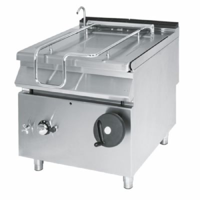 Sauteuse basculante gaz et �lectrique cuve en inox capacit� 80 L