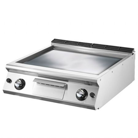 Plaque à snacker pro profondeur 900 gaz surface lisse 14 kW - Virtus - VS9080FTGVT Plaque à snacker pro profondeur 900 gaz surface lisse 14 kW - Virtus - VS9080FTGVT