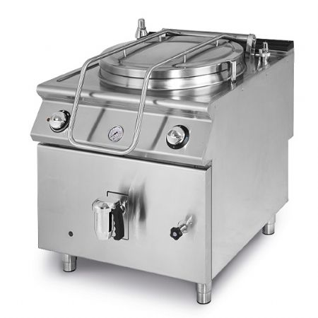 Marmite électrique chauffe indirecte capacité 150 L triphasé - Virtus - VS9080PEI150