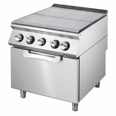 Plaque de cuisson électrique sur four statique GN 2/1 - avec 4 zones Plaque de cuisson électrique sur four statique GN 2/1 - avec 4 zones