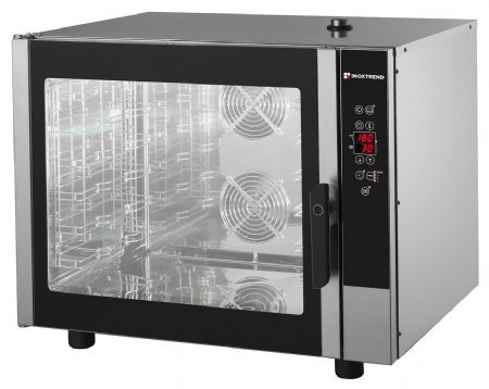 Four mixte professionnel Triphasé 6 niveaux commandes programmables - Furnotel - VSDP006E
