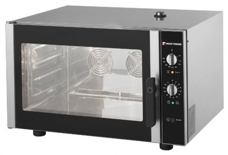 Four mixte professionnel Triphasé 4 niveaux commandes électromécaniques - Furnotel - VSHA004E